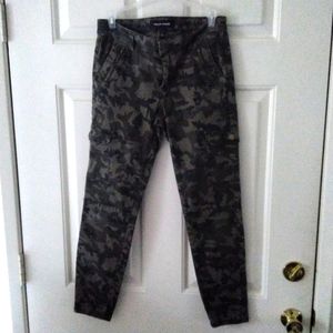 Ashley Mason Women/Juniors 11x30 Cargo Camo Skinny Jeans